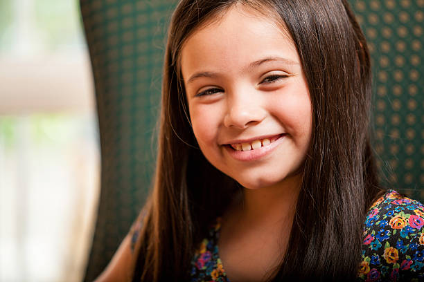 istock Gorgeous little girl smiling 184759605