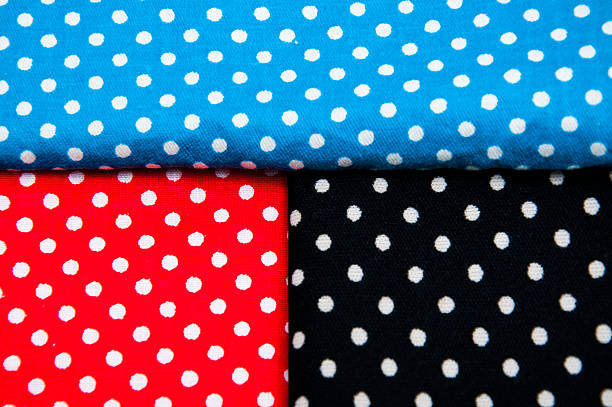 Three color tissue on a close shot