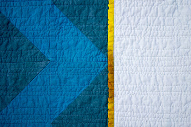 quilt trasera - textile quilt pattern textured fotografías e imágenes de stock