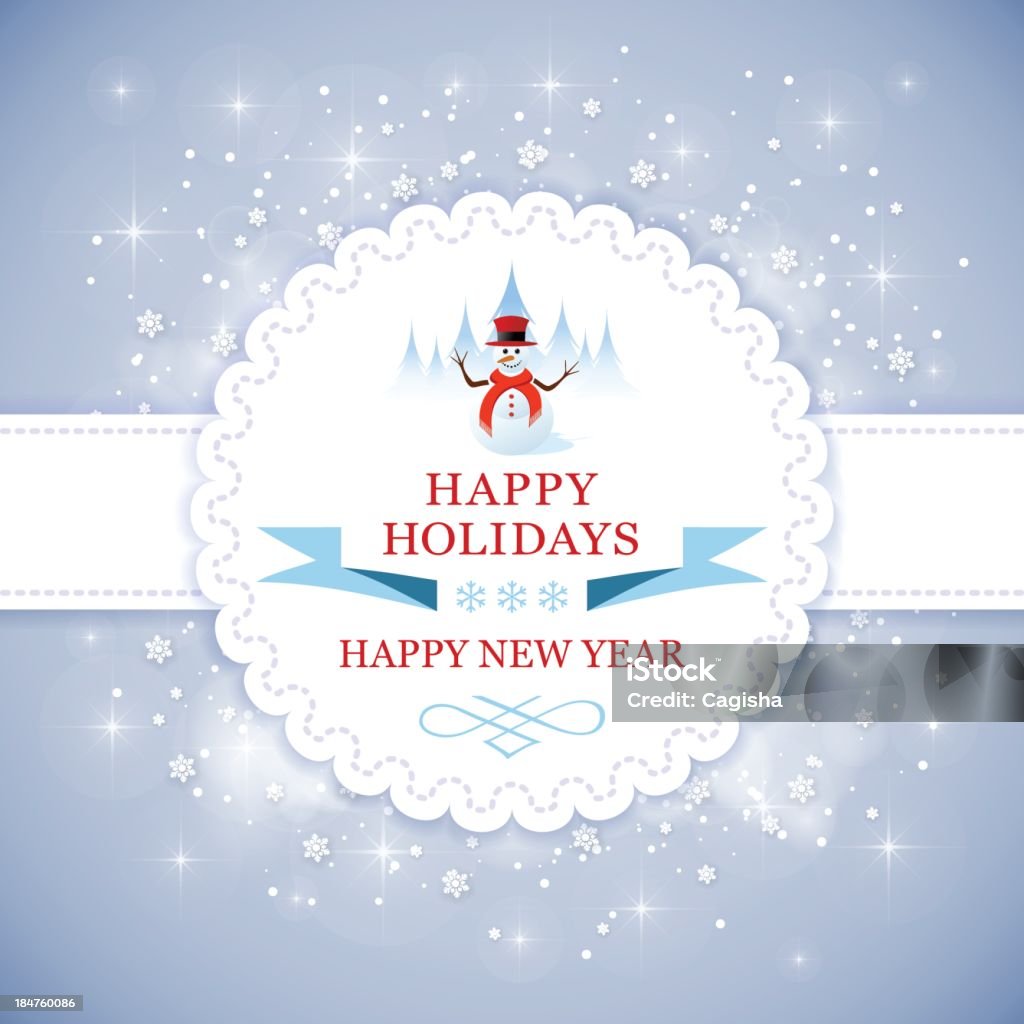 Happy Holidays Vector illustration. Eps10. Happy Holidays - Short Phrase stock vector