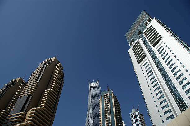 istock Modern skyscrapers, Dubai Marina, United Arab Emirates 184760917