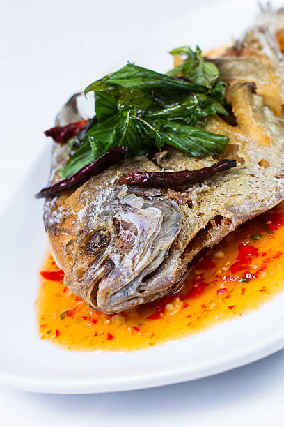 istock Pla Rad Prik, Thai food 184761434