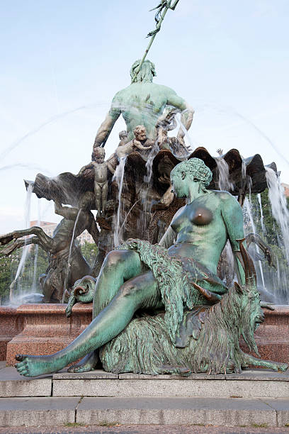 istock Neptune Fountain by Begas, Alexanderplatz Square, Berlin 184764998