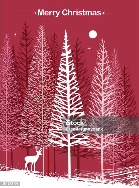 クリスマスツリーの挨拶 - クリスマスのベクターアート素材や画像を多数ご用意 - クリスマス, 背景, シカ