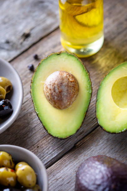 istock Avocado, olives and oil 1847655465