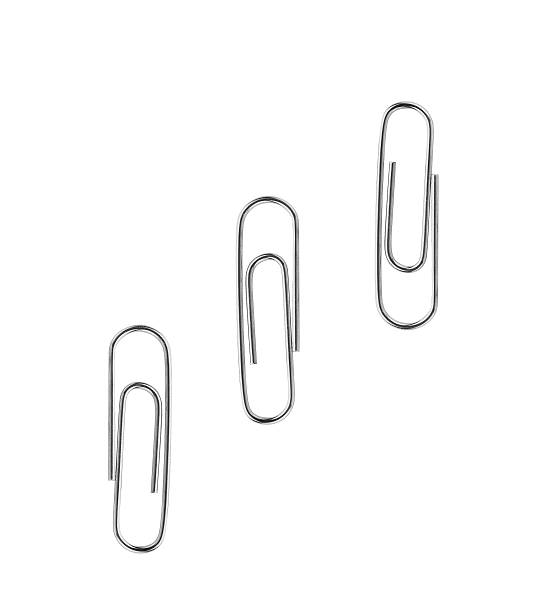 istock Paper clip isolated on white background 184770147