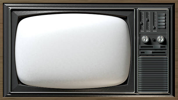 istock Vintage TV Flat 184771120