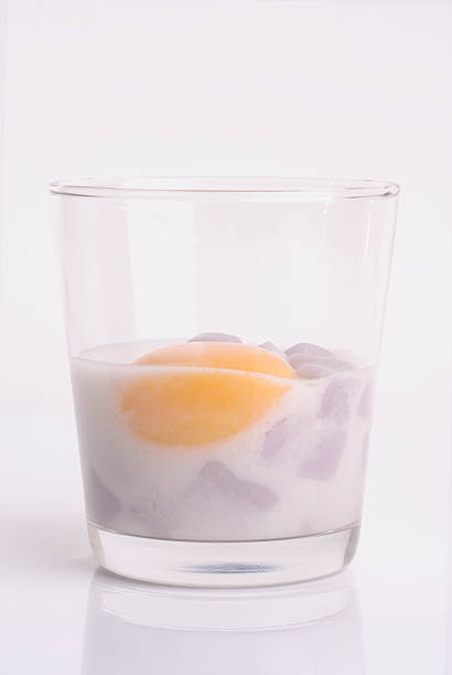 Taro Pearls in coconut cream