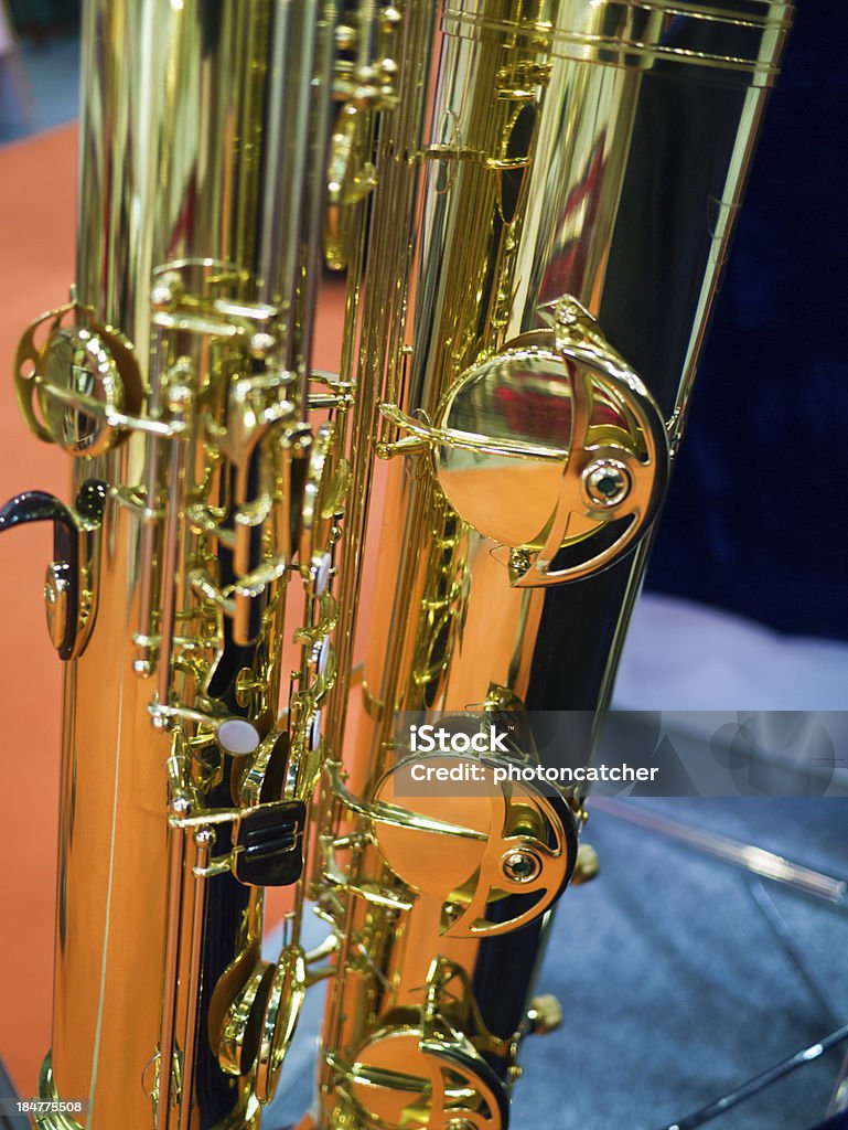 Saxophone fragmentent - Photo de Alambic - Équipement industriel libre de droits