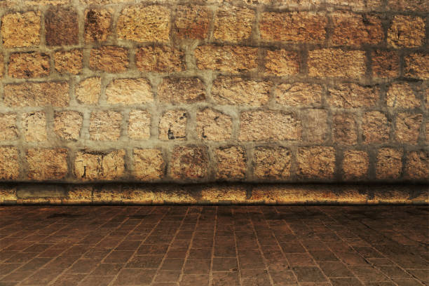 istock Dark walls and floor 184780150