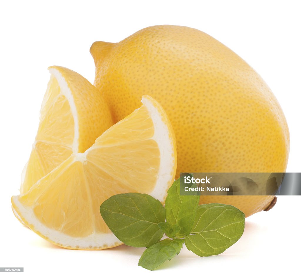 Zitrone und Zitronen citrus fruit - Lizenzfrei Fotografie Stock-Foto