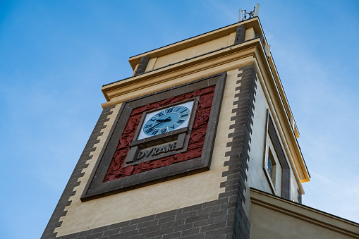 Fascist architecture building in Viterbo, Italy