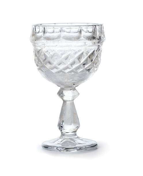 istock The old crystal glass 184786953