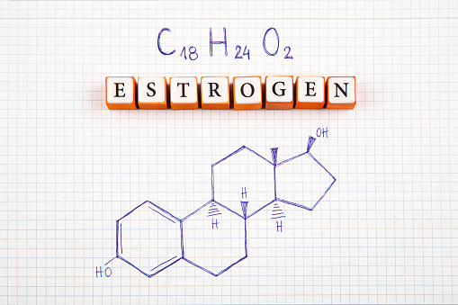 Chemical formula of Estrogen