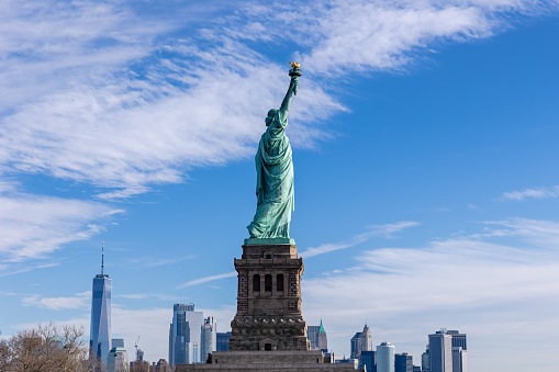 Statue of Liberty in New York, USA