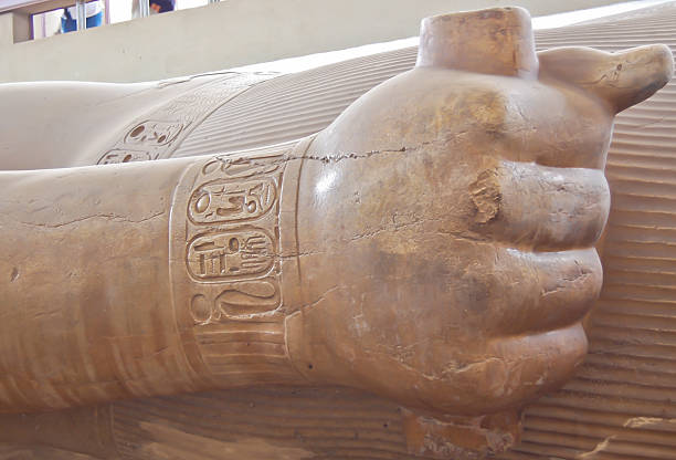 istock Hand of Ramses II statue 184791911