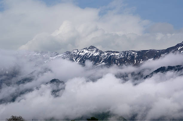 svizzera, della vista delle alpi - jungfrau region foto e immagini stock