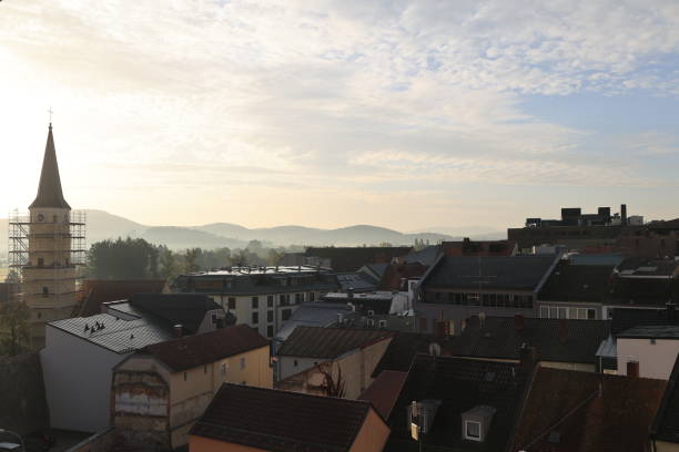 Beautiful autumn day in the Bavarian Forest