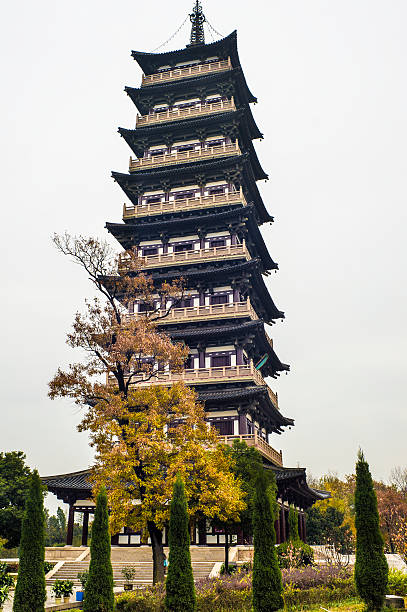 istock Xiling Pagoda in Daming Temple 184798720