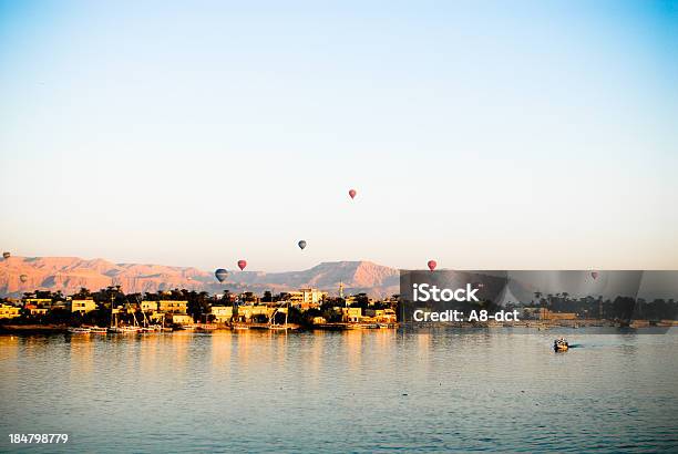 Hot Air Balloon In Luxor Stock Photo - Download Image Now - Luxor - Thebes, Hot Air Balloon, Egypt