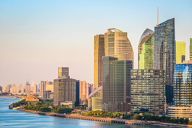 istock shanghai office buildings at dusk 184799720