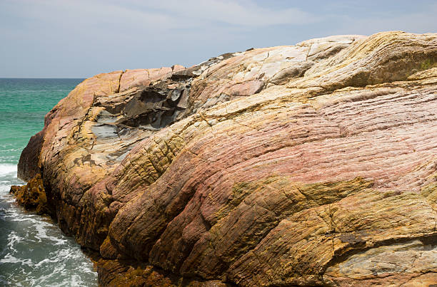 istock Rock texture from sea erosion 184800058