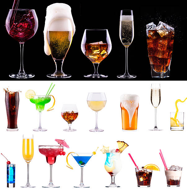 istock champagne, red and white wine,beer 184801998