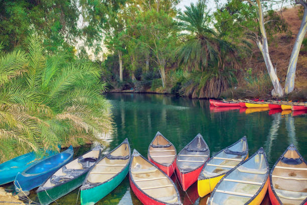 istock pleasure boats on the river in the park 1848035732