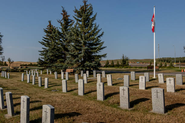 istock Military Memorial, Okotoks, Foothills County, alberta, Canada 1848137931