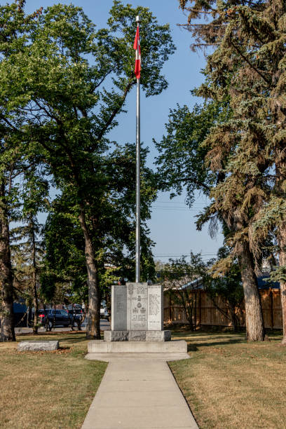 istock Military Memorial, Okotoks, Foothills County, alberta, Canada 1848138444