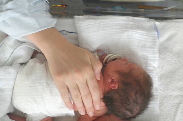 istock A newborn baby in an incubator 184814754
