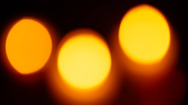 istock Bokeh with Golden Lights, Abstract Background with Circles 1848173858