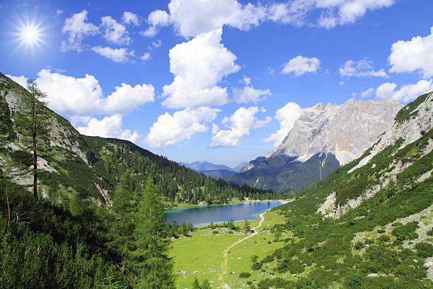istock Seebensee lake in the Alps 184818371