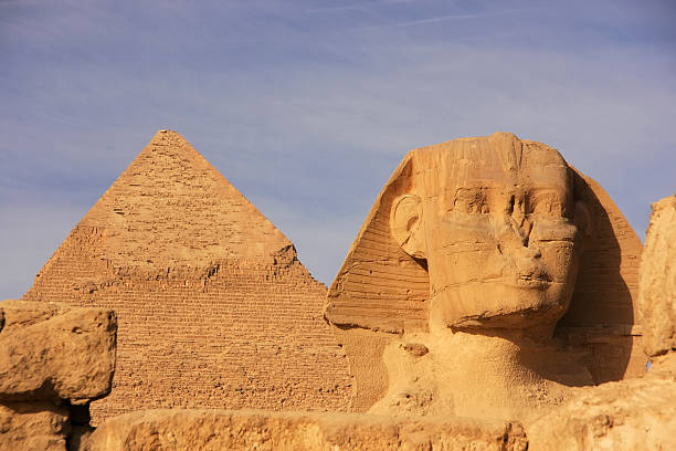 istock The Sphinx and Pyramid of Khafre, Cairo, Egypt 184821133