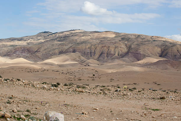 istock Desert landscape from Southern Jordan 184823171