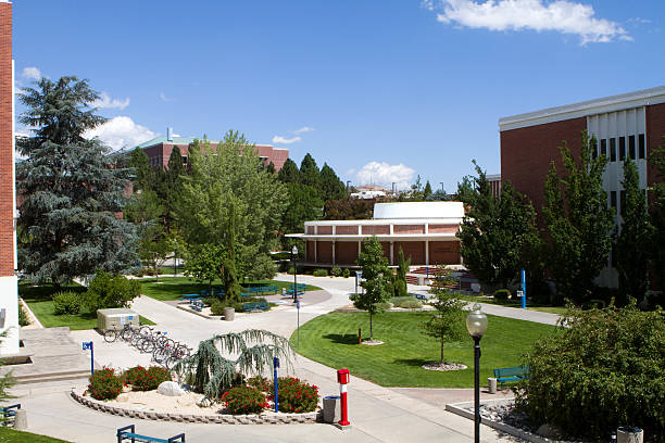 University Of Nevada Campus stock photo