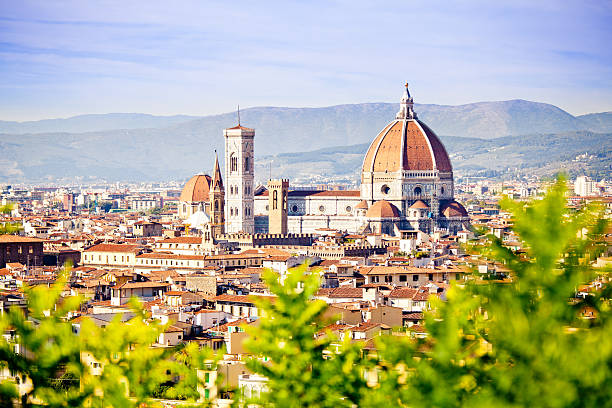istock Florence in Spring, Skyline with Santa Maria del Fiore 184832200
