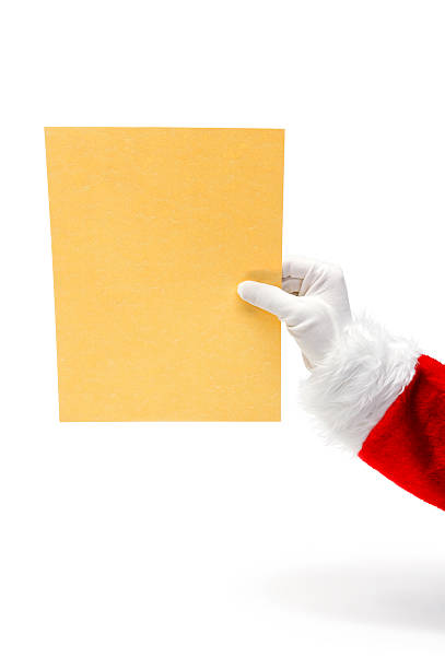 istock Hand of Santa Claus 184833477