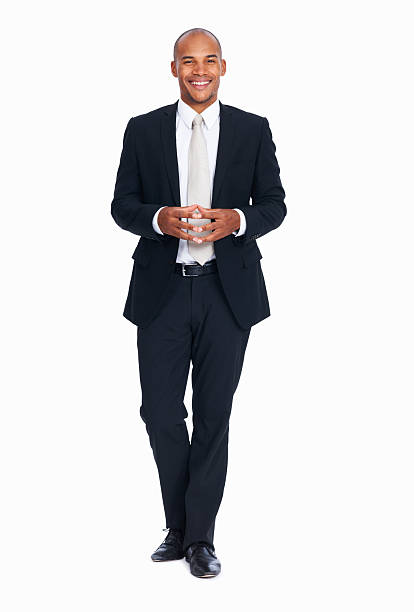 istock Smiling African American business man 184833509