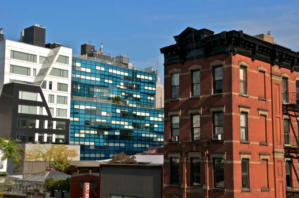istock NYC - Architectural eras in contrast, Chelsea, Manhattan 184833883