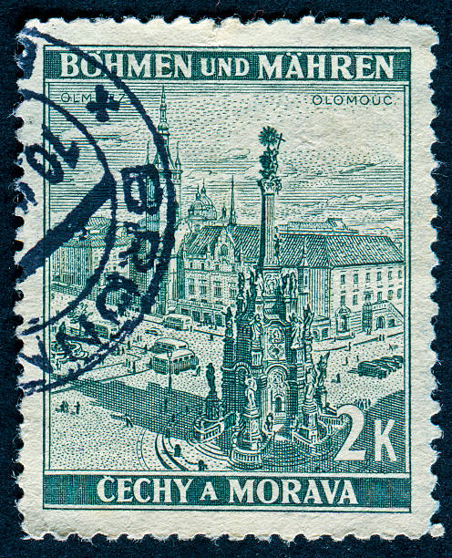 istock Olomouc, Czech Republic Stamp 184834204