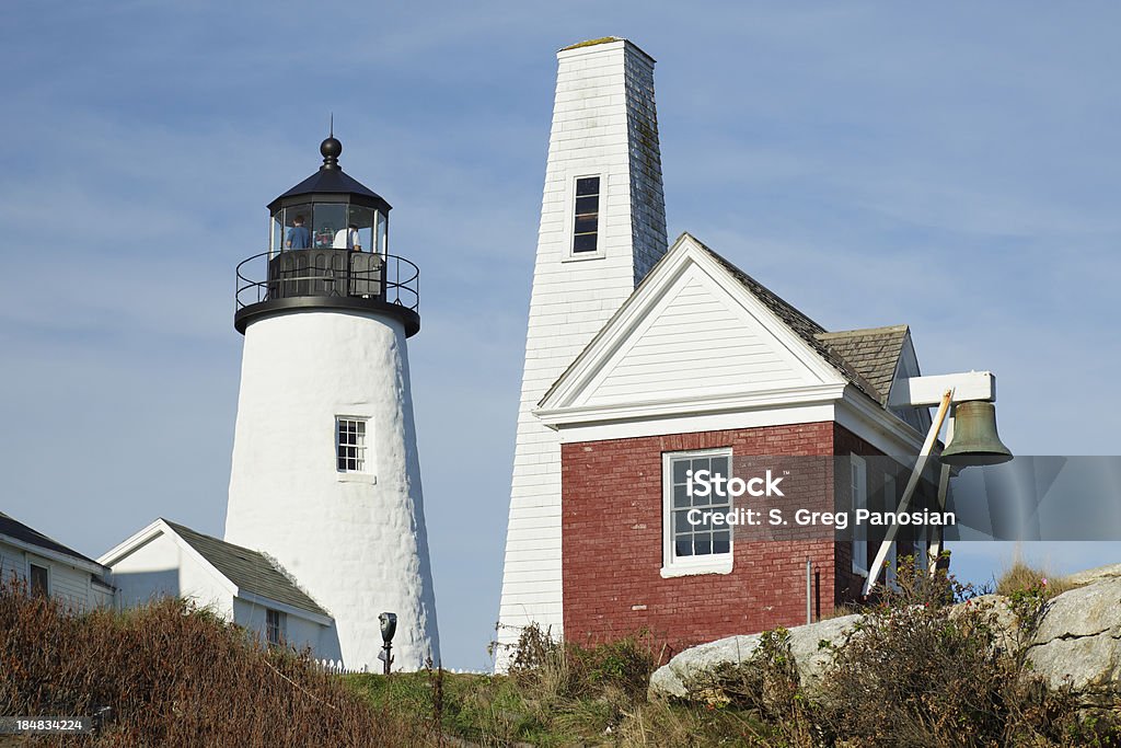 Phare de Pemaquid - Photo de Pointe de Pemaquid libre de droits