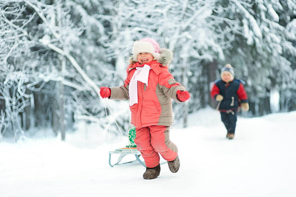 istock Little children in the forest 184834539