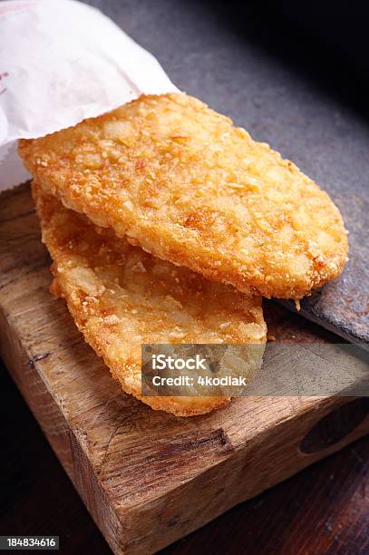 Foto de Hash Brown e mais fotos de stock de Hash Brown - Hash Brown, Batatas Prontas, Café da manhã