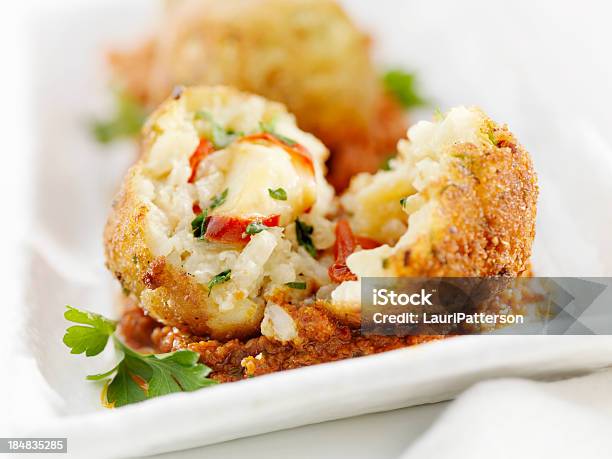 Arancini Wikipedia Stock Photo - Download Image Now - Suppli Al Telefono, Rice Croquette, Sphere