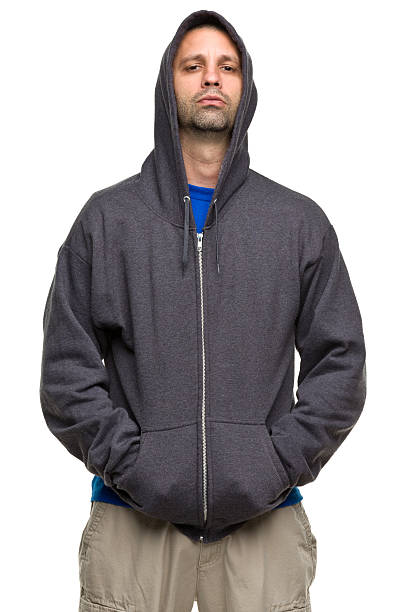 istock Tough Guy in Hoodie 184835817