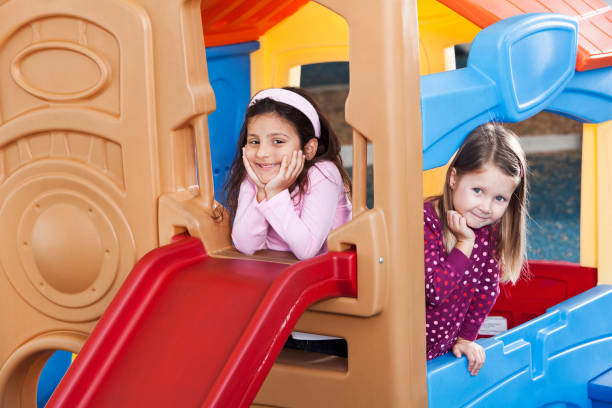 istock Little girls on playground 184835947