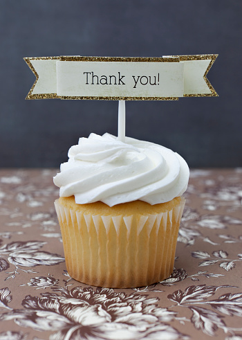 Thank you cupcake