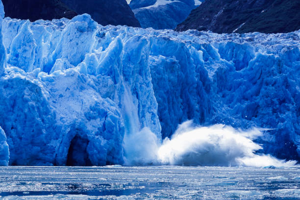istock Tidewater Glacier Calving into Alaskan Inlet 1848369715