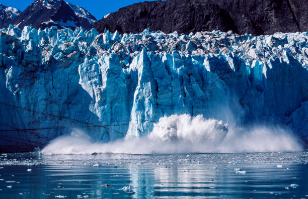 istock Tidewater Glacier Calving into Alaskan Inlet 1848369717